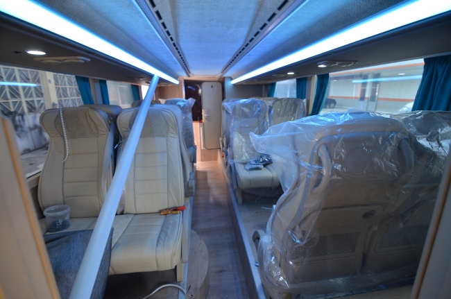 Araçları "yürüyen ofis" gibi dizayn ediyorlar